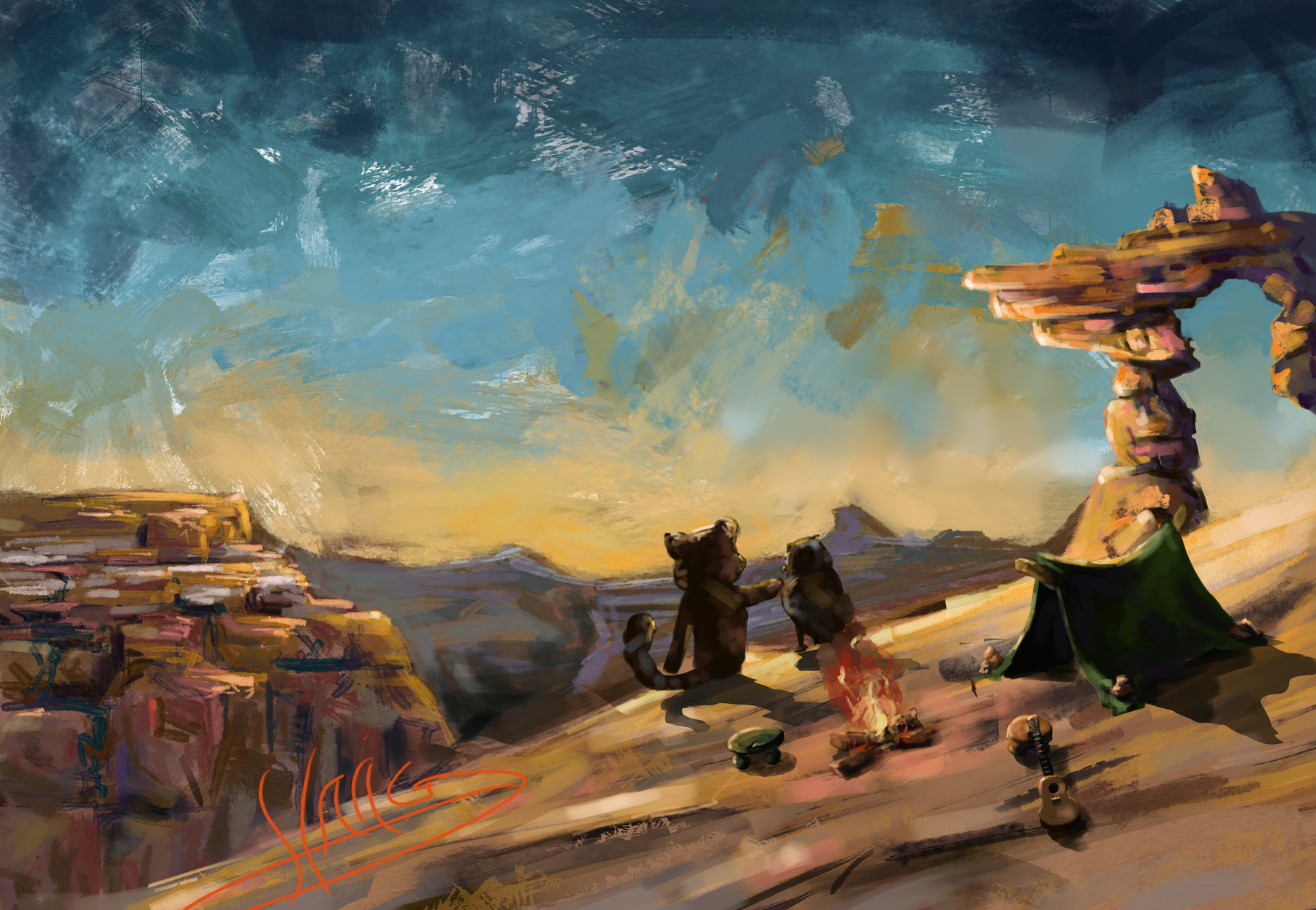Digital illustration by Matt Haag