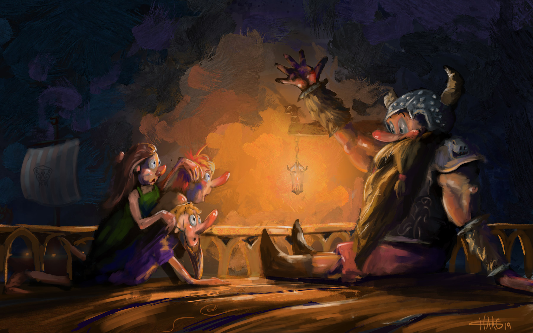 Digital illustration by Matt Haag