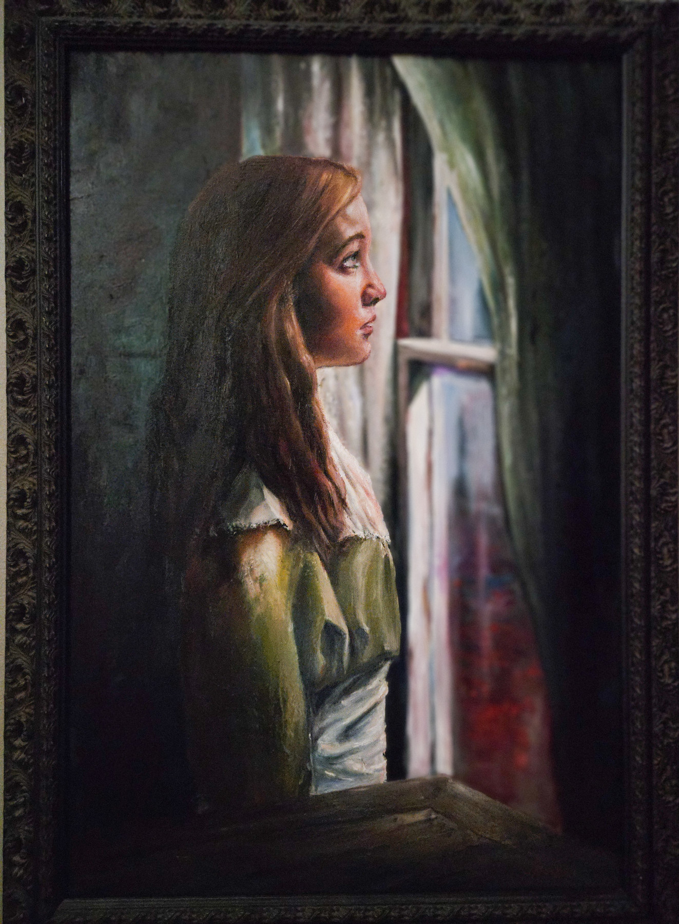 Oil and acrylic painting by Matt Haag